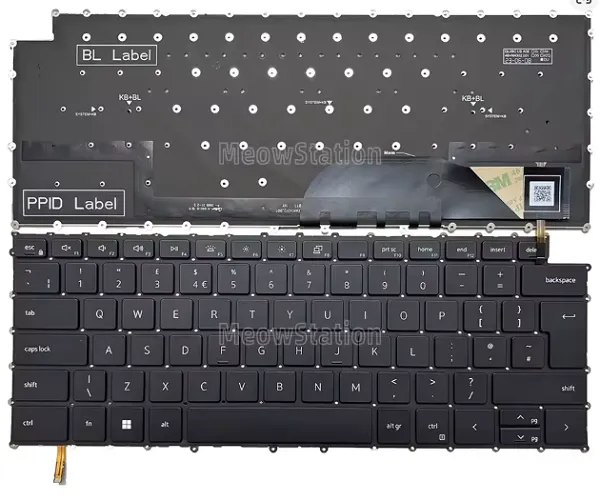Clavier Dell XPS 17 9710