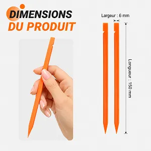 Paire de stick de démontage clavier
