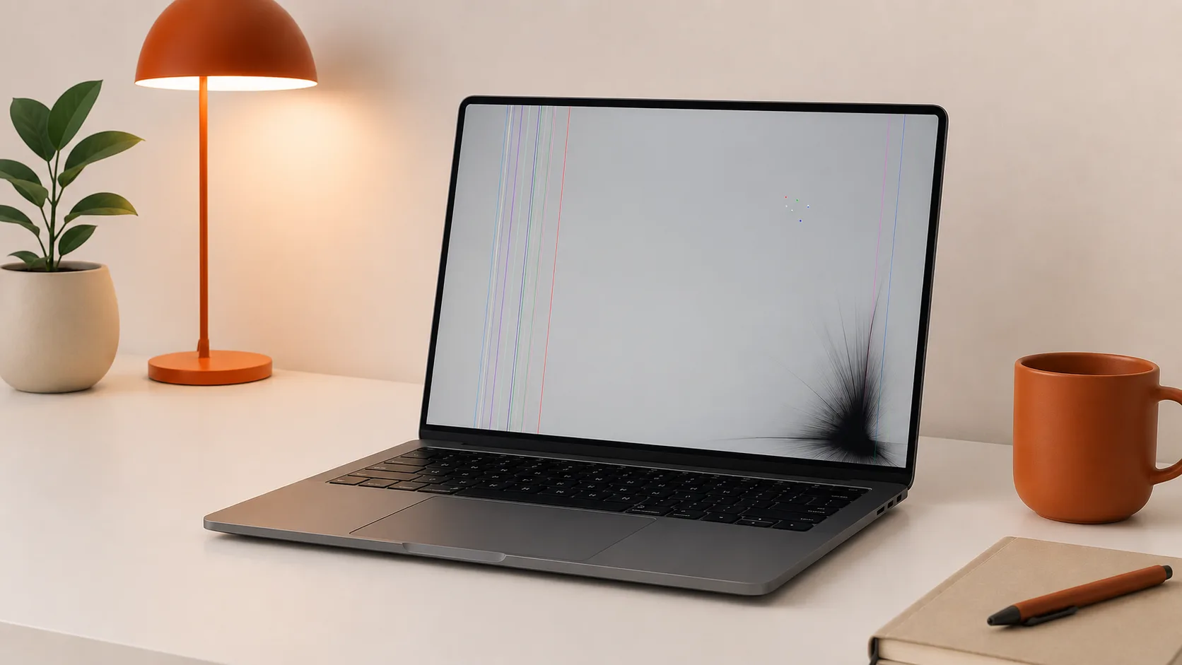 Écran blanc, lignes ou pixels morts sur PC portable : que faire ?